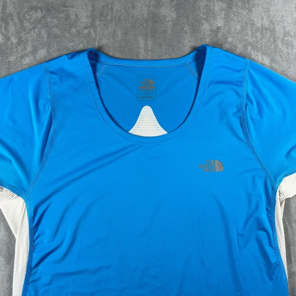 The North Face Flight Series Womens Large Blue VaporWick Training Shirt - Picture 2 of 12